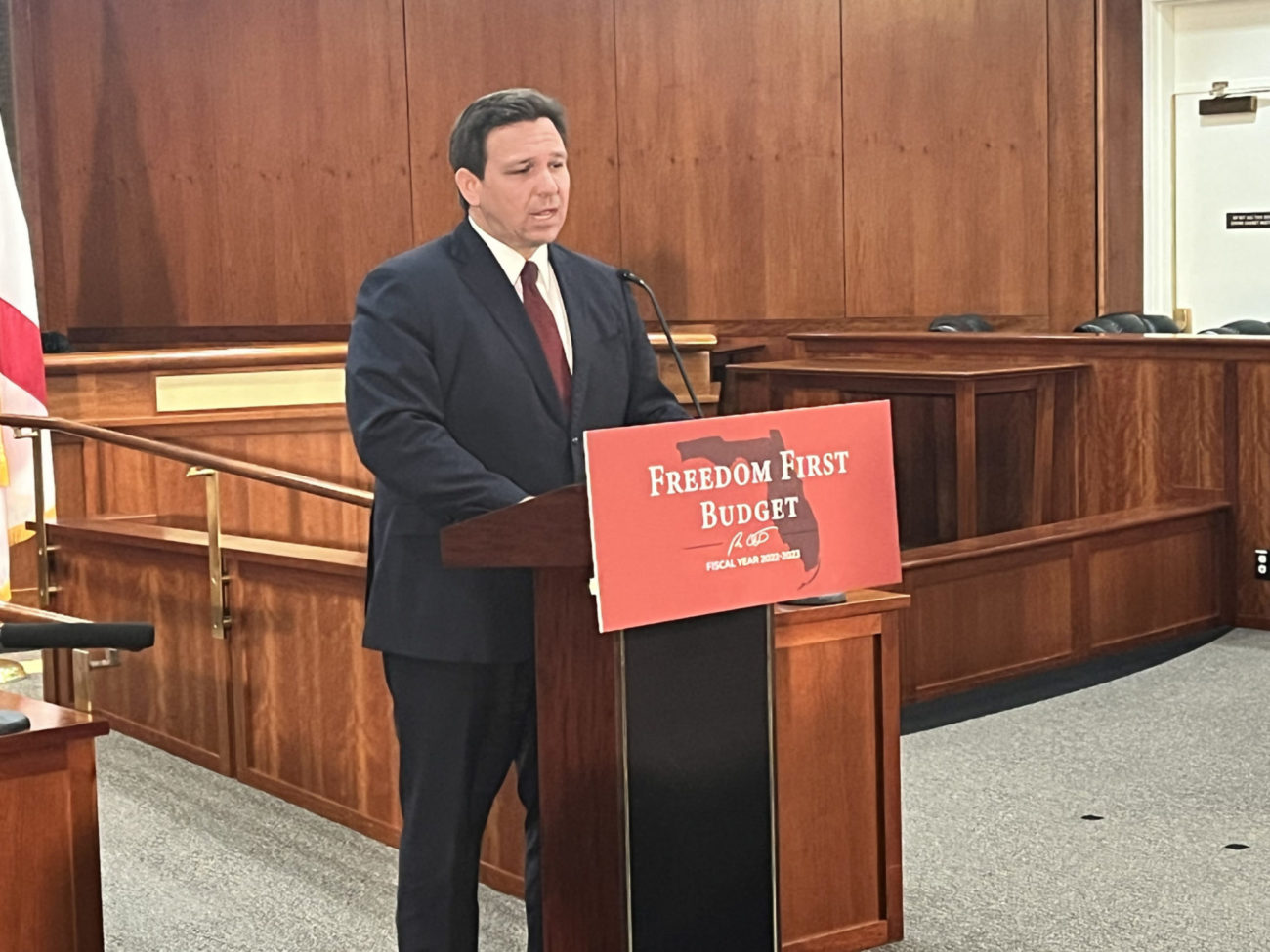 DeSantis Unveils ‘Freedom First Budget’; Focuses On Environment ...